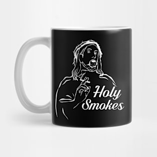 Holy smokes Shirt I Jesus religion bible church Mug